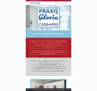 Kleine Seitenvorschau von praxisamgloria.de