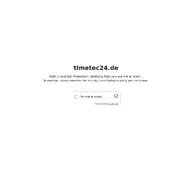 Kleine Seitenvorschau von timetec24.de