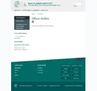 Kleine Seitenvorschau von jobs.mpimp-golm.mpg.de