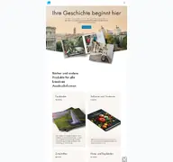 Kleine Seitenvorschau von blurb.de