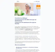 Kleine Seitenvorschau von praxiszentrum-buedingen.de