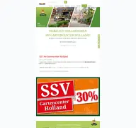 Kleine Seitenvorschau von gartencenter-holland.de