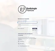 Kleine Seitenvorschau von portal.radiologie-pawlow.de