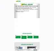 Kleine Seitenvorschau von malzer-landtechnik.de