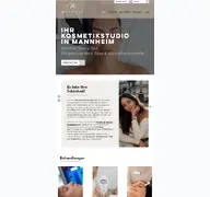 Kleine Seitenvorschau von manifestbeautyspa.de