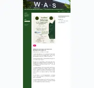 Kleine Seitenvorschau von w-a-s.de
