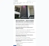 Kleine Seitenvorschau von wasserambiente.de