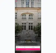 Kleine Seitenvorschau von decrillon.5sternehotel.de