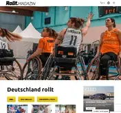 Kleine Seitenvorschau von rollt-magazin.de