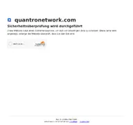Kleine Seitenvorschau von quantronetwork.com