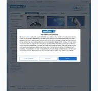 Kleine Seitenvorschau von myweather2.com