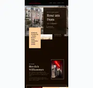 Kleine Seitenvorschau von roseamdom-aachen.de