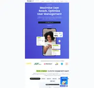 Kleine Seitenvorschau von engage7.com