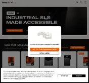 Kleine Seitenvorschau von formlabs.com