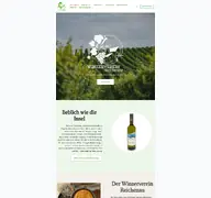 Kleine Seitenvorschau von info.winzerverein-reichenau.de