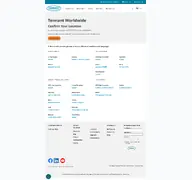 Kleine Seitenvorschau von tennantco.com