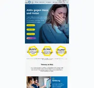 Kleine Seitenvorschau von initiative-toleranz-im-netz.de