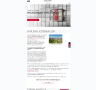 Kleine Seitenvorschau von bonda-balkone.de