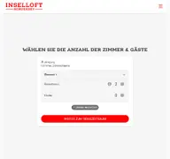 Kleine Seitenvorschau von inselloft-norderney.onlineres.de