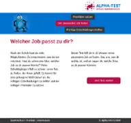 Kleine Seitenvorschau von bo.alpha-test.de