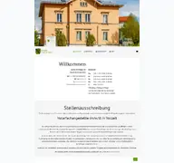 Kleine Seitenvorschau von notarinvetter.de