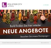 Kleine Seitenvorschau von polster-city-aktion.de