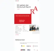 Kleine Seitenvorschau von schrade-partner.de