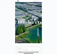 Kleine Seitenvorschau von locations.messe-muenchen.de