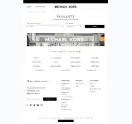 Kleine Seitenvorschau von locations.michaelkors.de