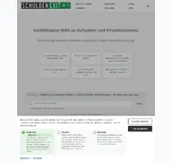 Kleine Seitenvorschau von schuldenexit.de