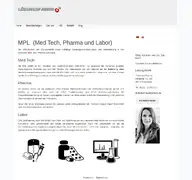 Kleine Seitenvorschau von mpl.loesungsfabrik.de