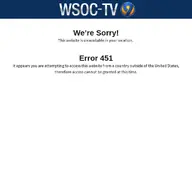 Kleine Seitenvorschau von wsoctv.com