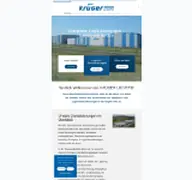 Kleine Seitenvorschau von krueger-logistik.de