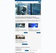 Kleine Seitenvorschau von msa-ag.de