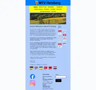 Kleine Seitenvorschau von mtvherzberg.de