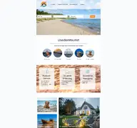 Kleine Seitenvorschau von usedomtourist.de