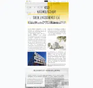 Kleine Seitenvorschau von ksd-ev.de
