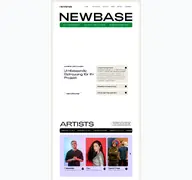 Kleine Seitenvorschau von newbase.de