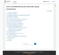 Kleine Seitenvorschau von wbmoodle.uni-leipzig.de