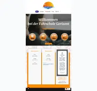 Kleine Seitenvorschau von fahrschule-gorizont.de