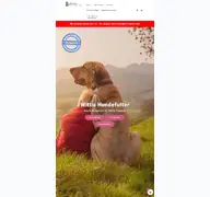 Kleine Seitenvorschau von wittis-hundefutter.de