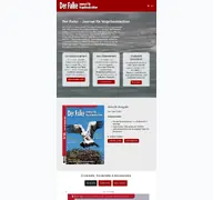 Kleine Seitenvorschau von falke-journal.de
