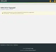 Kleine Seitenvorschau von wm2026.dth-live.de
