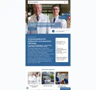 Kleine Seitenvorschau von bodenseeklinik.de