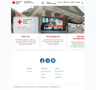 Kleine Seitenvorschau von drk-rettungsdienst-rmt.de