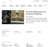 Kleine Seitenvorschau von gnadenort-altoetting.de