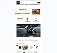 Kleine Seitenvorschau von ktm-parts-online.de