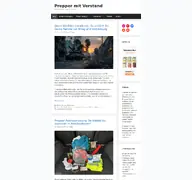 Kleine Seitenvorschau von preppermitverstand.de