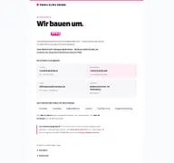 Kleine Seitenvorschau von primaklimareisen.de