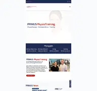 Kleine Seitenvorschau von primus-physiotraining.de